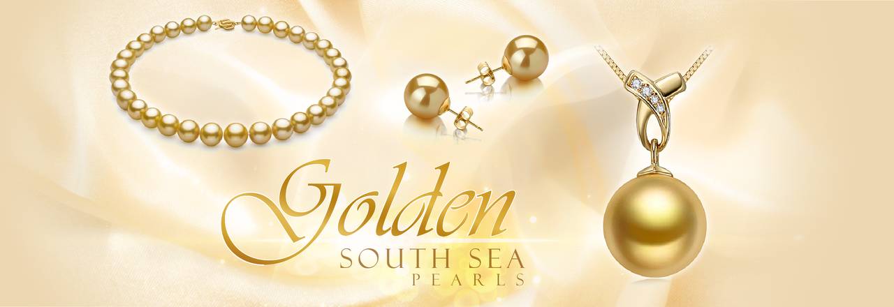 PearlsOnly Golden South Sea Pearls