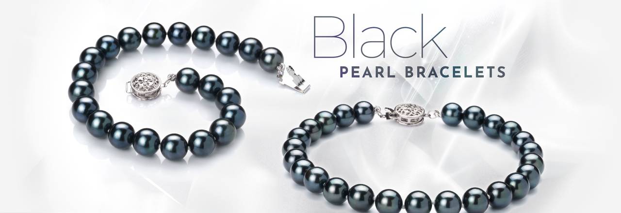 PearlsOnly Black Pearl Bracelets